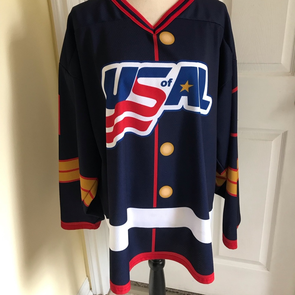HOST PICK 🎉USA Hockey Jersey “United States of Al” Television show promo